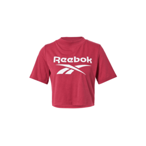 Reebok Classics Tricou roșu cranberry / alb imagine