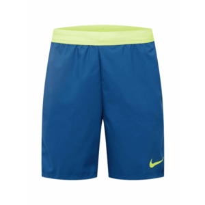 NIKE Pantaloni sport albastru / verde neon imagine