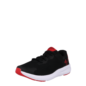UNDER ARMOUR Pantofi sport negru / roșu imagine