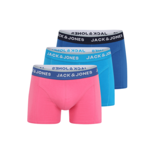JACK & JONES Boxeri 'MILLS' albastru / roz / turcoaz / alb murdar imagine