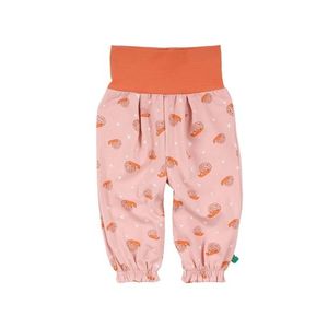 Fred's World by GREEN COTTON Pantaloni 'Hedgehog' roz / portocaliu închis / alb imagine