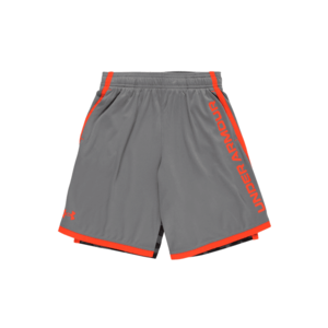 UNDER ARMOUR Pantaloni sport 'Stunt 3.0' gri argintiu / portocaliu / gri metalic imagine