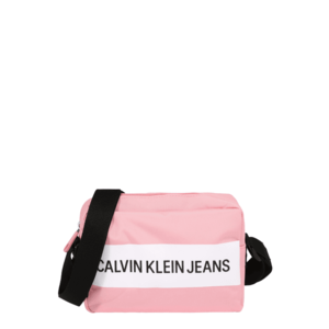 Calvin Klein Jeans Geantă de umăr roz / negru / alb imagine