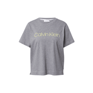 Calvin Klein Tricou gri amestecat / galben citron imagine