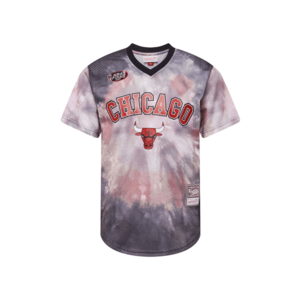Mitchell & Ness Shirt 'CHICAGO BULLS' maro închis / roșu / alb imagine