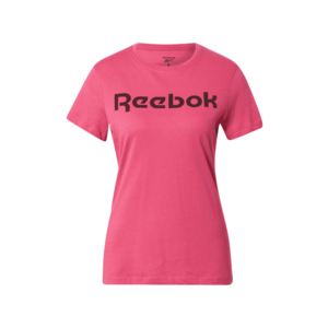 Reebok Sport Tricou funcțional roz deschis / negru imagine