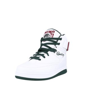 Patrick Ewing Sneaker înalt alb / verde închis / roşu închis imagine