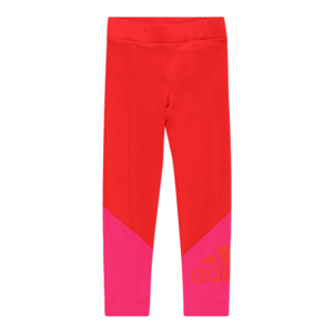 ADIDAS PERFORMANCE Pantaloni sport roșu deschis / roz neon imagine