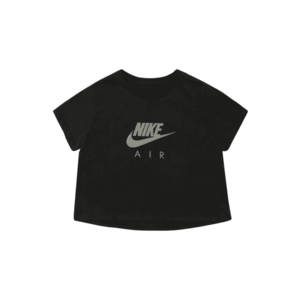 Nike Sportswear Tricou negru / gri imagine