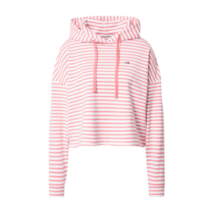 Tommy Jeans Bluză de molton roz / alb imagine