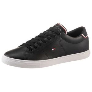TOMMY HILFIGER Sneaker low negru / alb / roși aprins / bleumarin imagine