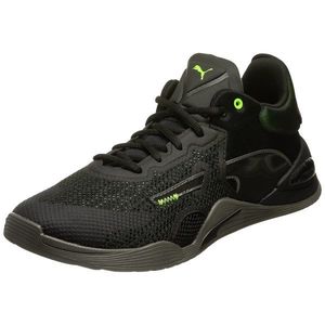 PUMA Pantofi sport 'Fuse' negru / verde neon imagine