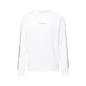 Calvin Klein Bluză de molton alb / negru imagine