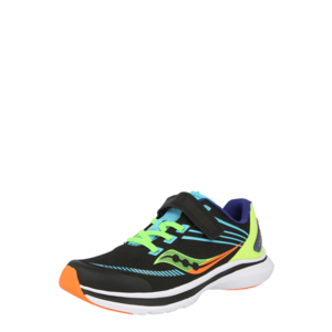 saucony Sneaker 'Kinvara 12' negru / verde neon / galben neon / portocaliu neon / albastru neon imagine