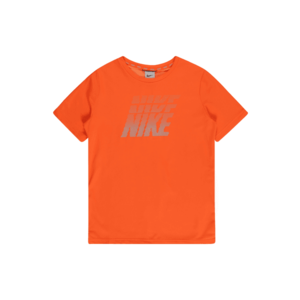 NIKE Tricou funcțional portocaliu / gri imagine