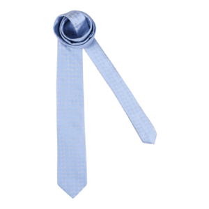 JOOP! Cravată albastru deschis / gri argintiu imagine