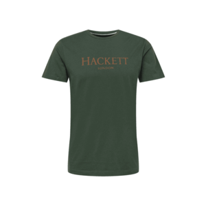 Hackett London Tricou verde închis / maro imagine