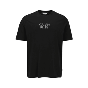 Calvin Klein Big & Tall Tricou negru / alb / gri imagine