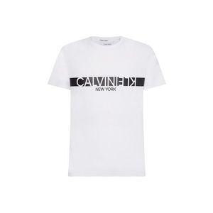 Calvin Klein Big & Tall Tricou alb murdar / negru imagine