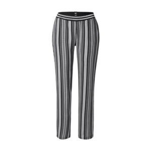 ZABAIONE Pantaloni 'Sina' negru / argintiu / gri deschis / albastru porumbel imagine
