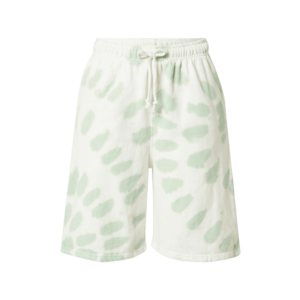 Daisy Street Pantaloni 'LAYLA' verde / alb imagine