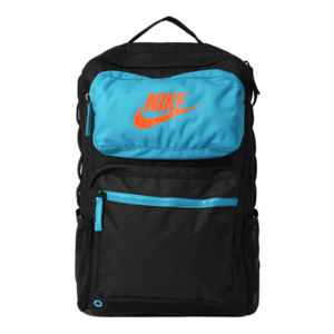 Nike Sportswear Rucsac negru / turcoaz / portocaliu imagine