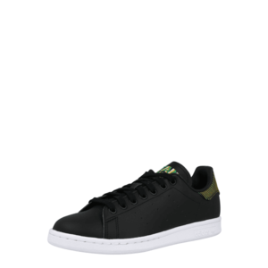 ADIDAS ORIGINALS Sneaker low 'STAN SMITH' negru / galben / verde imagine