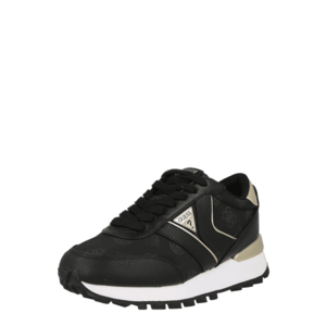 GUESS Sneaker low negru / auriu imagine