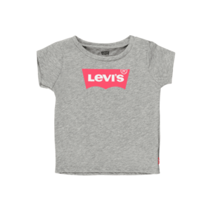 LEVI'S Tricou gri / roșu / alb imagine