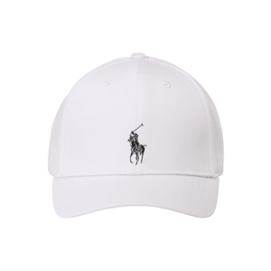 Polo Ralph Lauren Pălărie 'BASELINE' alb / negru imagine