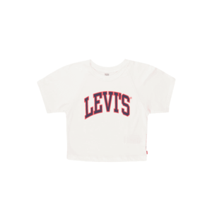 LEVI'S Tricou alb / roșu / indigo imagine