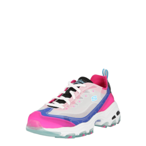 SKECHERS Sneaker low roz / roz / albastru / negru imagine