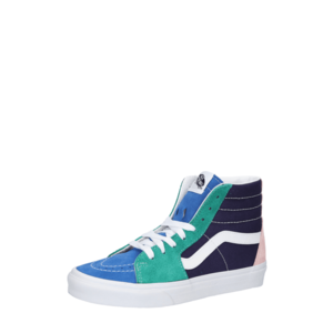VANS Sneaker înalt 'UA SK8-Hi' albastru regal / turcoaz / albastru închis / alb / roz imagine