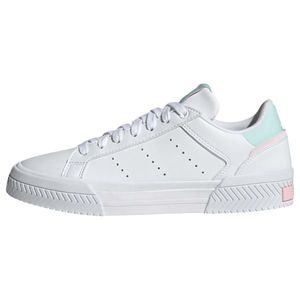 ADIDAS ORIGINALS Sneaker low 'Court Tourino' alb / verde pastel / roz deschis imagine