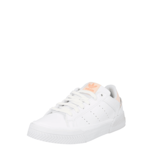 ADIDAS ORIGINALS Sneaker low 'Court Tourino' alb / portocaliu piersică imagine