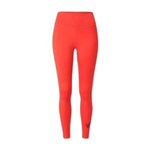 NIKE Pantaloni sport roșu orange / negru imagine
