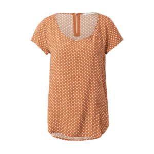 Hailys Bluză 'Liane' alb / portocaliu imagine