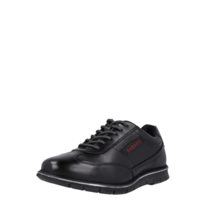 bugatti Pantofi cu șireturi sport 'Simone' negru / roșu imagine