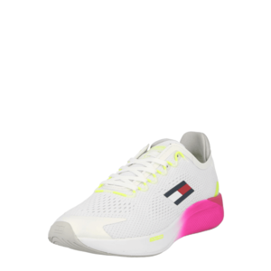 Tommy Sport Pantofi sport alb / roz neon / galben neon / albastru marin / roșu imagine