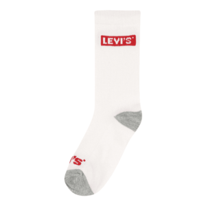 LEVI'S Șosete alb / gri amestecat / roșu imagine