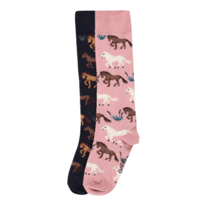 EWERS Șosete 'Pferde' bleumarin / mai multe culori / roz imagine
