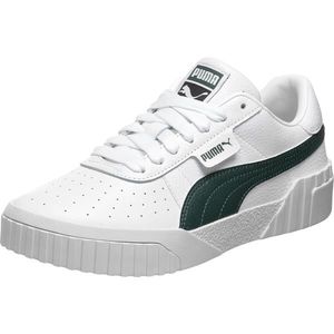 PUMA Sneaker low 'Cali' alb / verde închis imagine