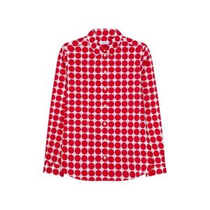 SEIDENSTICKER Bluză ' Schwarze Rose ' alb / roșu imagine