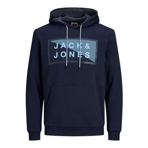 JACK & JONES Bluză de molton 'Shawn' bleumarin / albastru deschis imagine