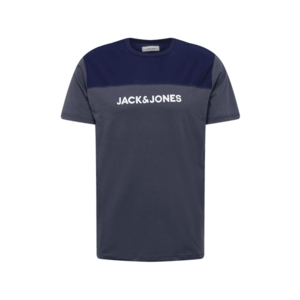 JACK & JONES Tricou 'Smith' albastru / alb / albastru închis imagine
