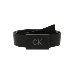 Calvin Klein Curea 'Plaque' negru imagine