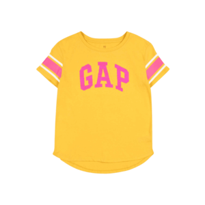 GAP Tricou roz / alb / galben imagine