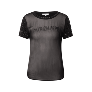 PATRIZIA PEPE T-Shirt 'MAGLIA' negru imagine