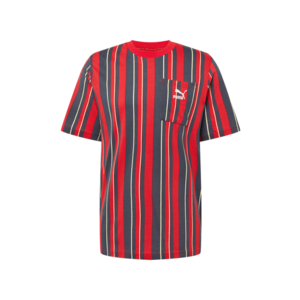 PUMA Tricou 'Glitch' roșu / negru / alb imagine
