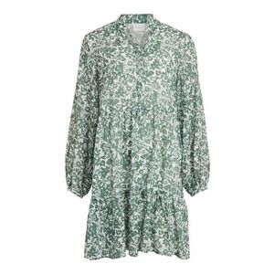 VILA Rochie tip bluză 'Serine' alb / verde pastel / verde mentă / verde imagine